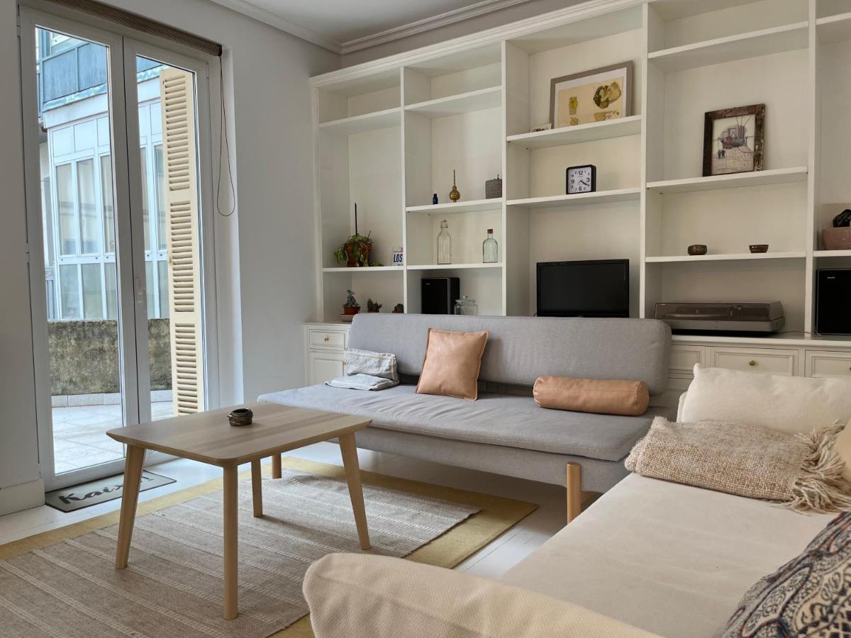 Luminoso Apartamento En El Centro De Σαν Σεμπαστιάν Εξωτερικό φωτογραφία